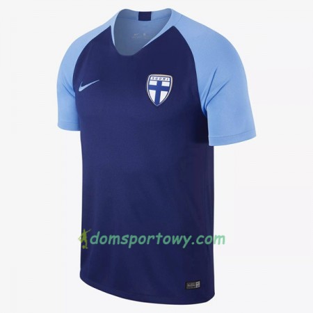 Koszulka Finlandia 2018 Wyjazdowe Koszulki Piłkarskie Krótki Rękaw